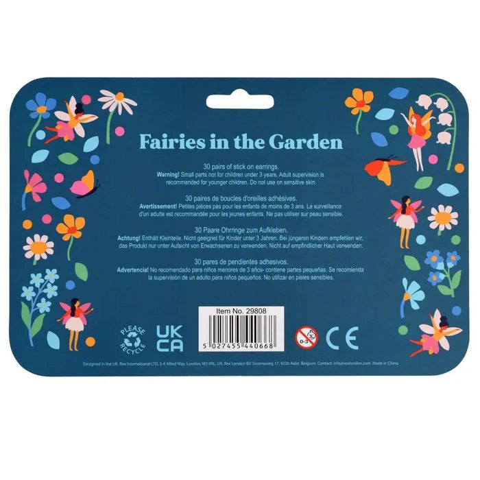 Kids Stick-On Earrings - Fairies