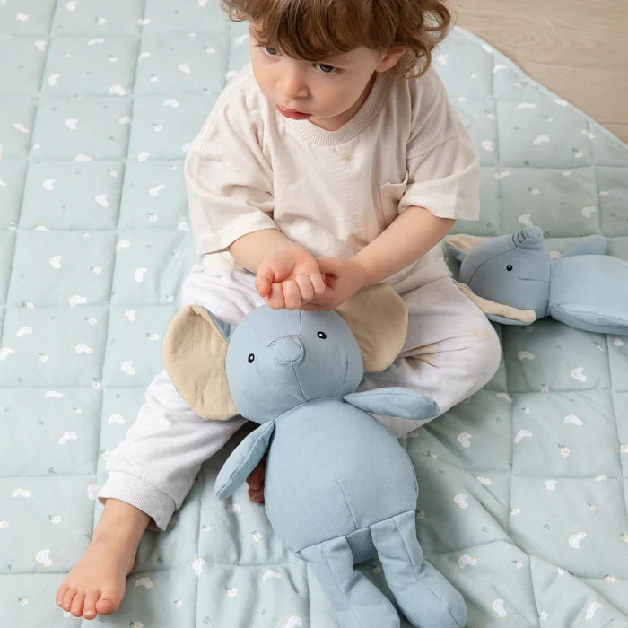 Linen Plush Toy - Large Eddie the Elephant