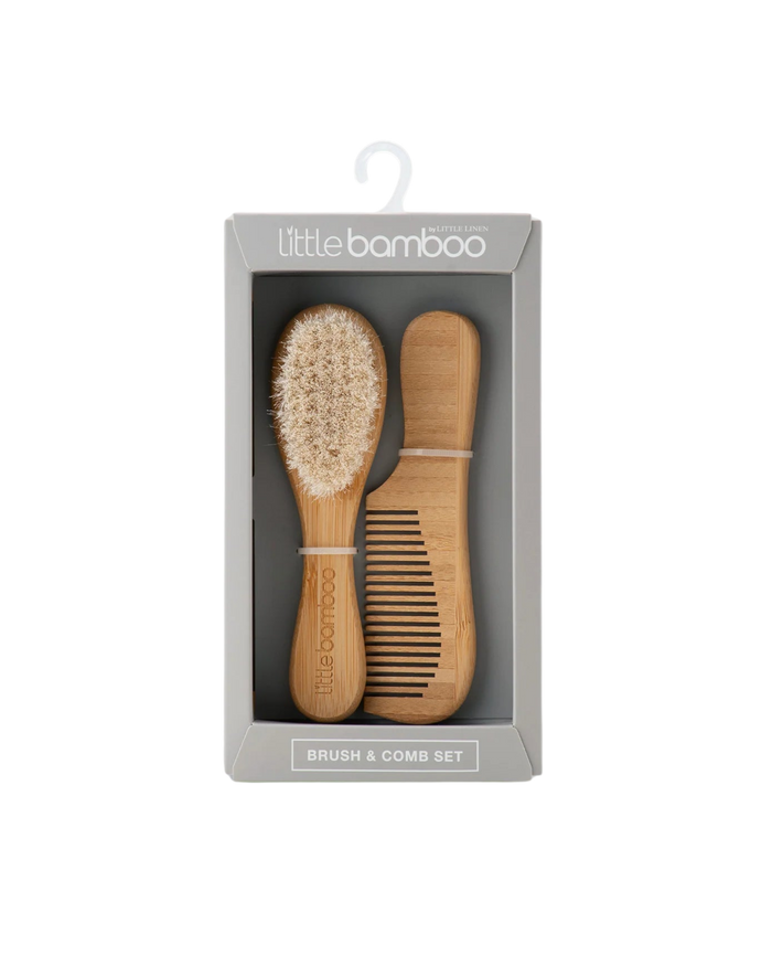 Little Bamboo Baby Brush and Comb Set