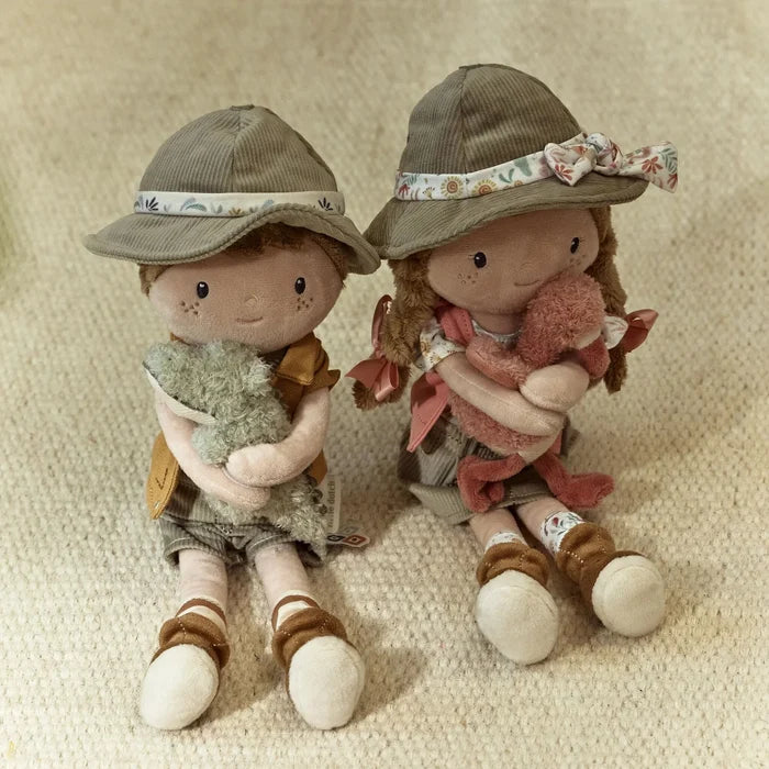Little Dutch Safari Friends Activity Cuddle Doll Ranger Rosa