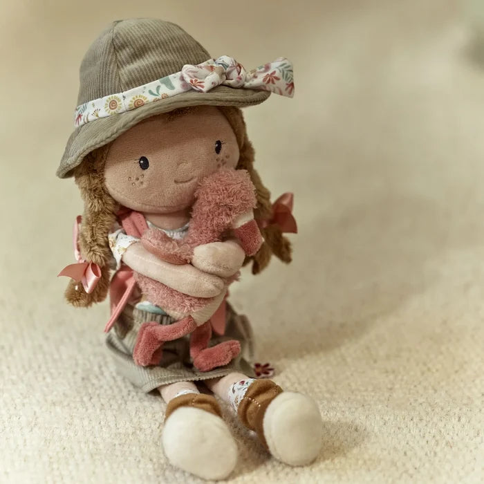Little Dutch Safari Friends Activity Cuddle Doll Ranger Rosa