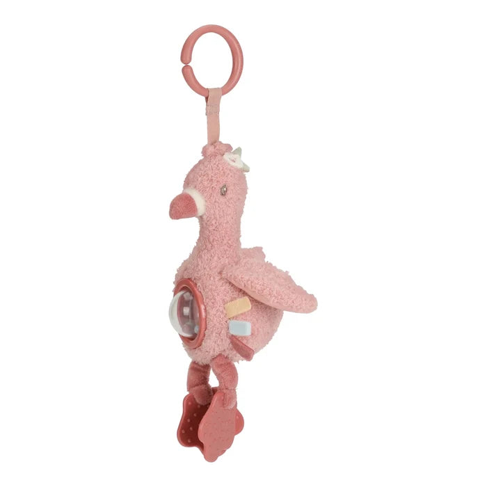 Little Dutch Safari Friends Activity Hanger Flamingo