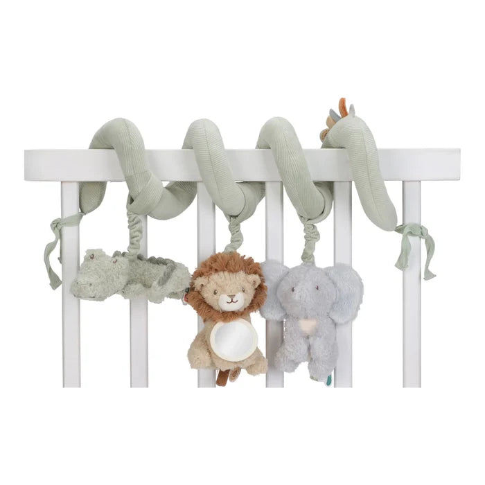 Little Dutch Safari Friends Car Seat/Pram Activity Spiral Toy