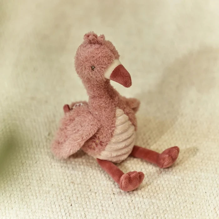 Little Dutch Safari Friends Cuddle Flamingo 17cm