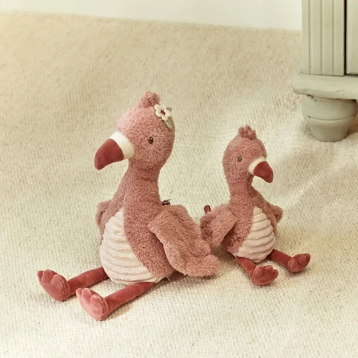 Little Dutch Safari Friends Cuddle Flamingo 17cm