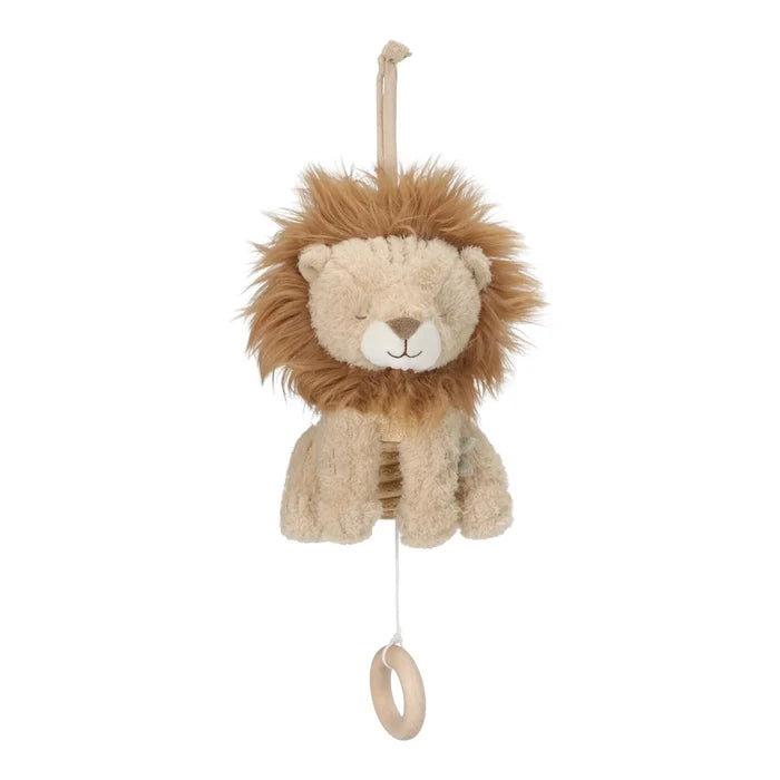 Little Dutch Safari Friends Lion Music Box