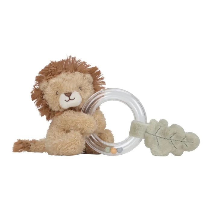 Little Dutch Safari Friends Lion Ring Rattle