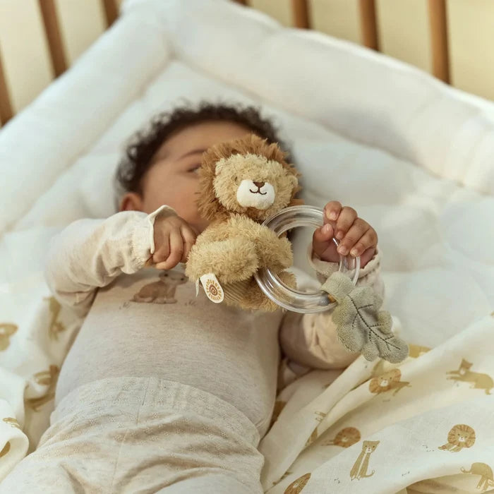 Little Dutch Safari Friends Lion Ring Rattle