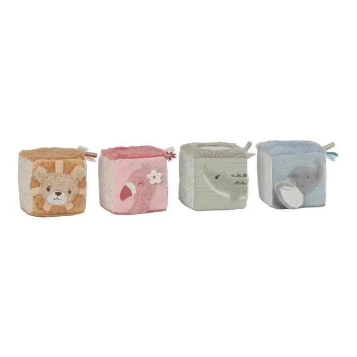 Little Dutch Safari Friends Soft Play Blocks