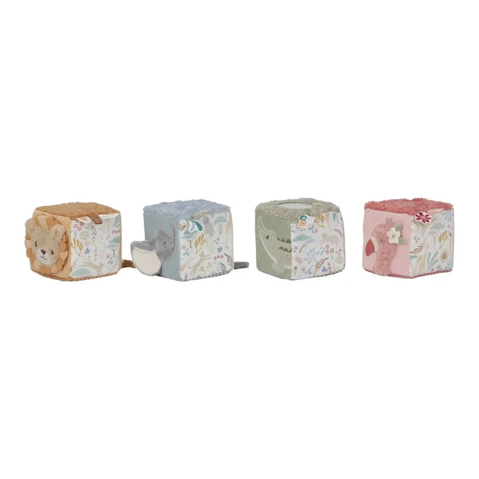 Little Dutch Safari Friends Soft Play Blocks