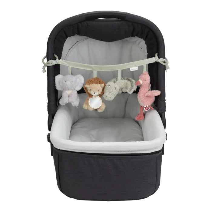 Little Dutch Safari Friends Stroller Toy Chain
