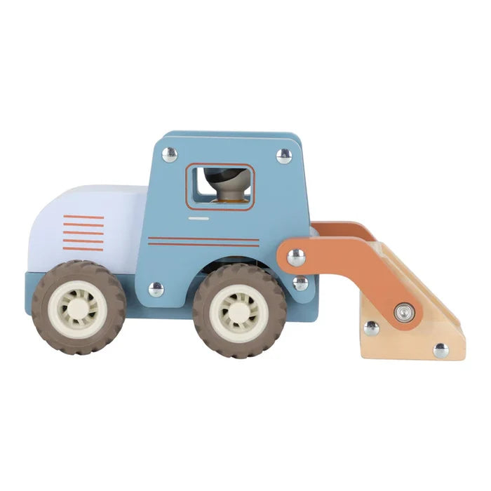Little Dutch Wooden Bulldozer