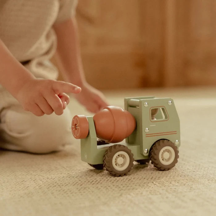 Little Dutch Wooden Cement Truck