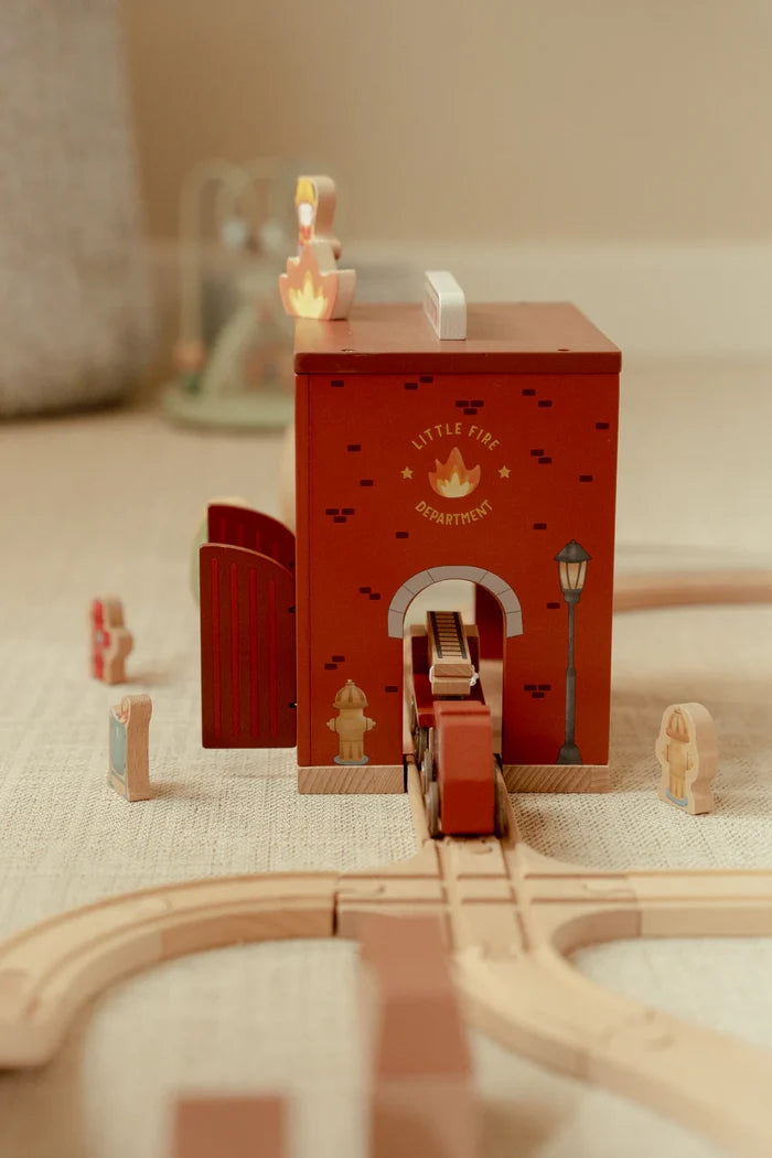 Little Dutch Wooden Fire Station