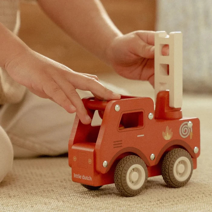 Little Dutch Wooden Firetruck