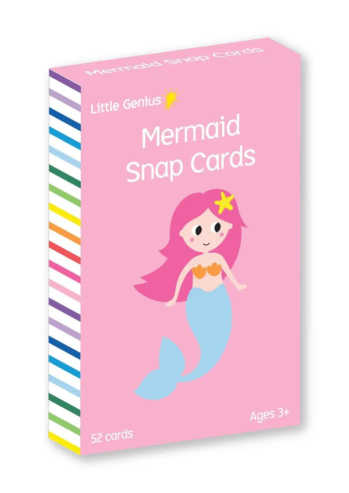 Little Genius Snap Cards - Mermaid