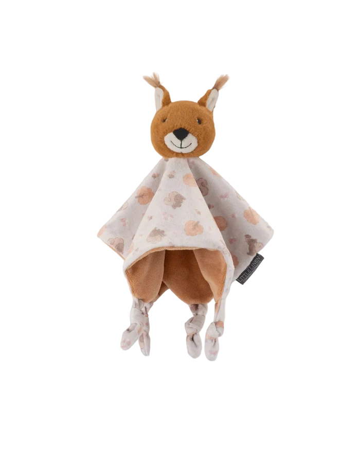 Little Linen Baby Comforter - Bushland Squirrel