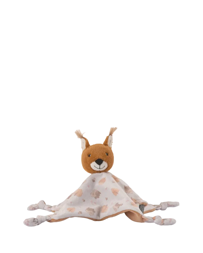 Little Linen Baby Comforter - Bushland Squirrel