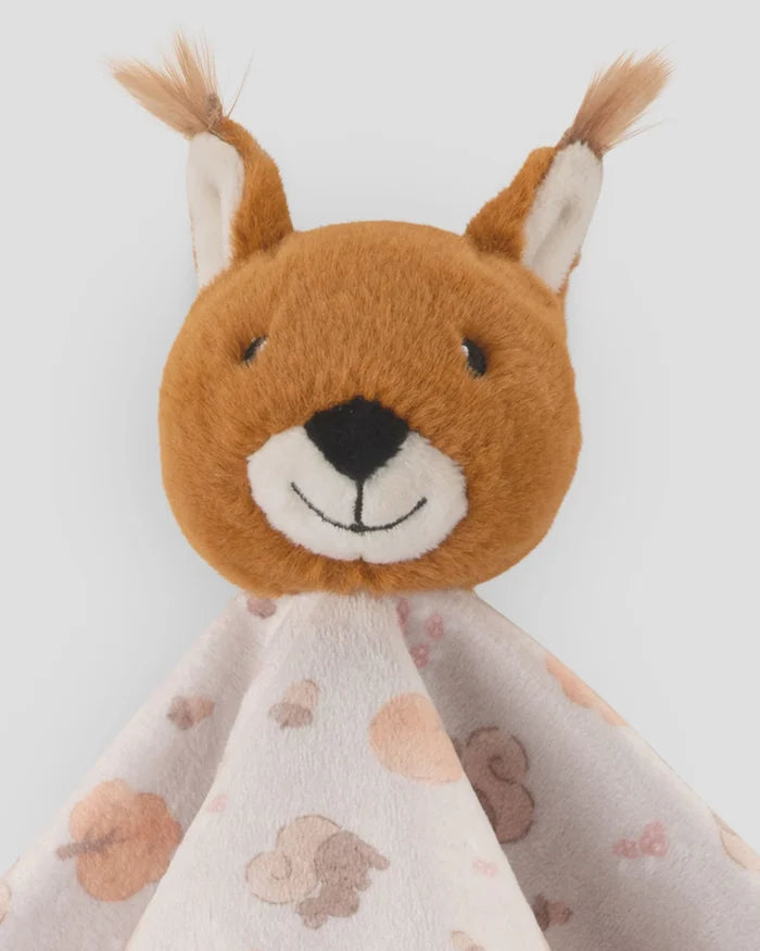 Little Linen Baby Comforter - Bushland Squirrel