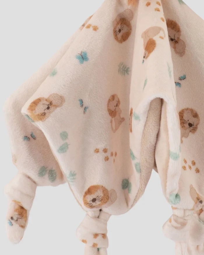 Little Linen Baby Comforter - Savanna Lion