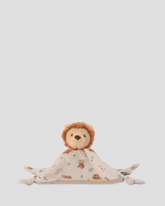 Little Linen Baby Comforter - Savanna Lion