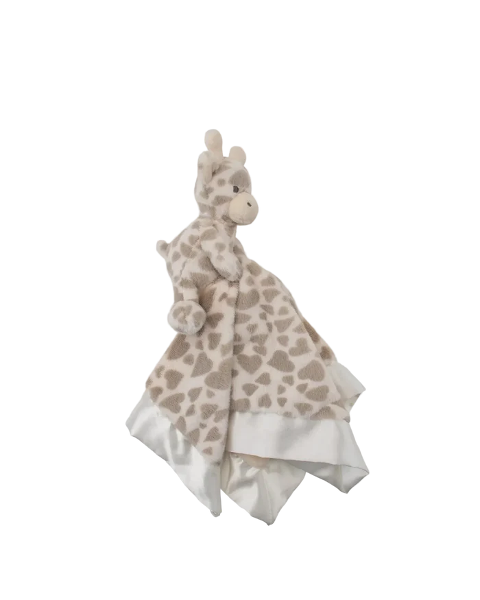 Little Linen Baby Comforter & Fleece Blanket - Savanna Giraffe