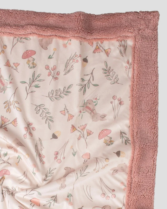 Little Linen Baby Snuggle Blanket - Harvest Bunny