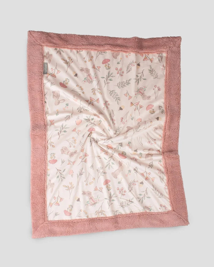 Little Linen Baby Snuggle Blanket - Harvest Bunny