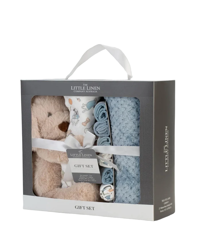 Little Linen Boxed Baby Gift Set - Barklife Dog