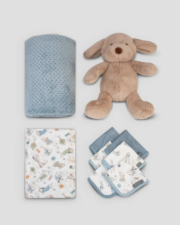 Little Linen Boxed Baby Gift Set - Barklife Dog