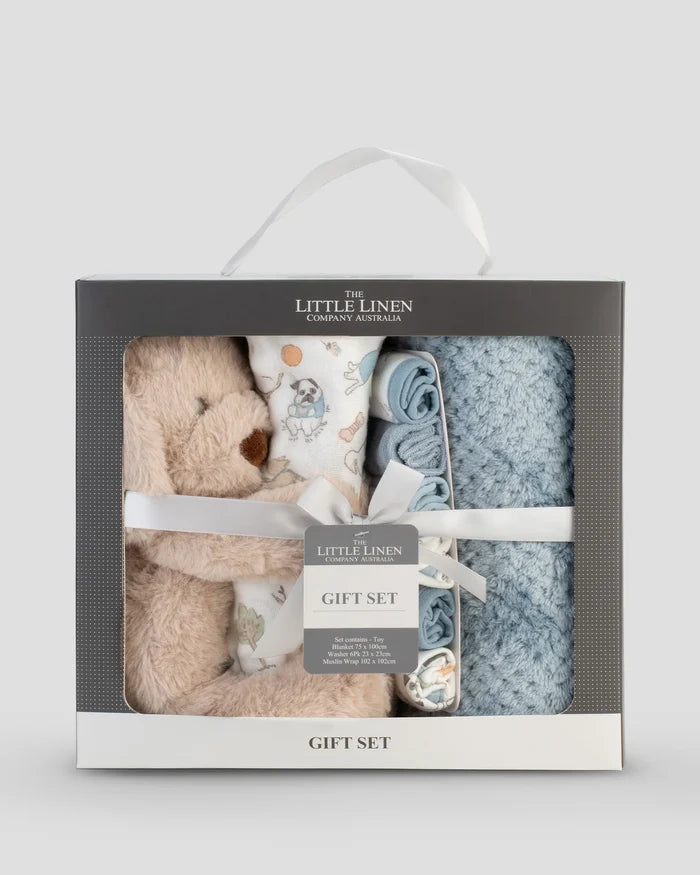 Little Linen Boxed Baby Gift Set - Barklife Dog
