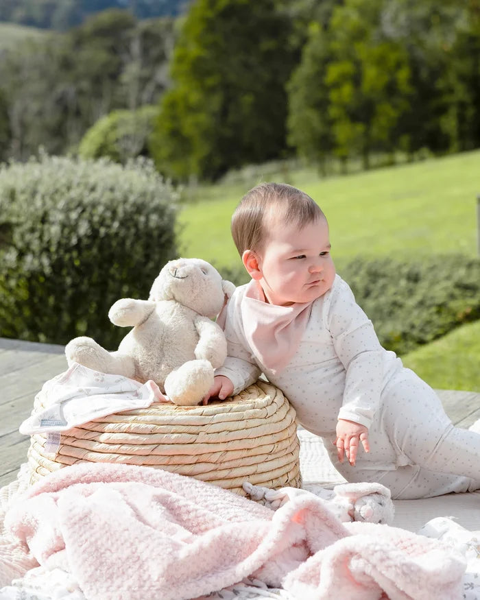 Little Linen Boxed Baby Gift Set - Harvest Bunny