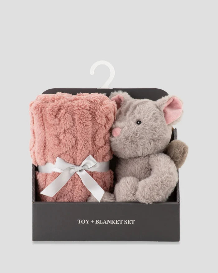 Little Linen Soft Plush Toy & Blanket - Possum