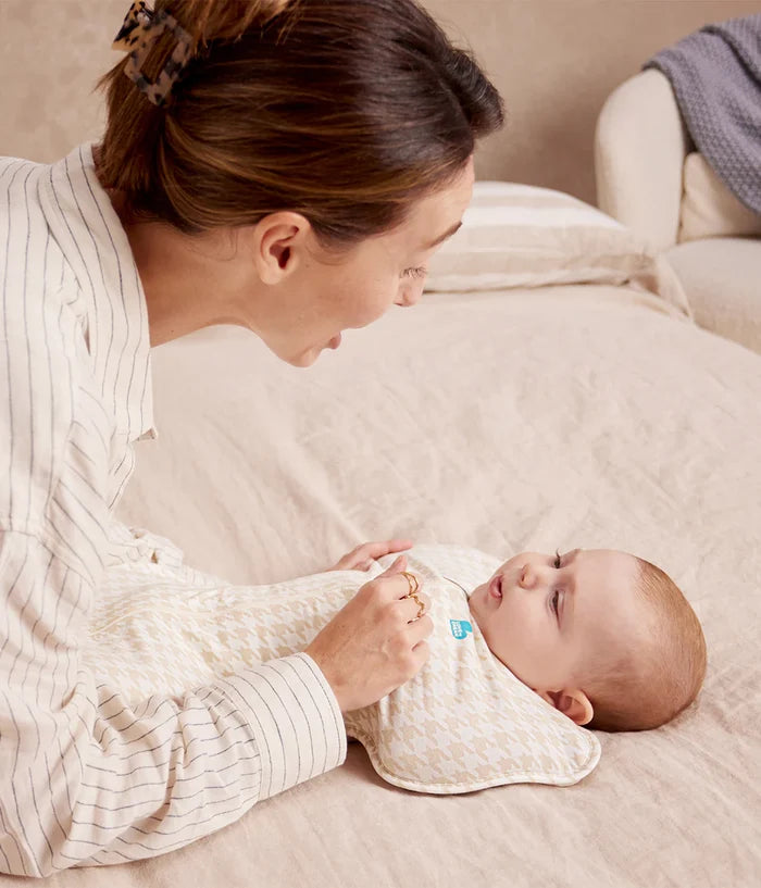 Love to Dream Swaddle Up™ Original Cotton 1.0 TOG - Houndstooth