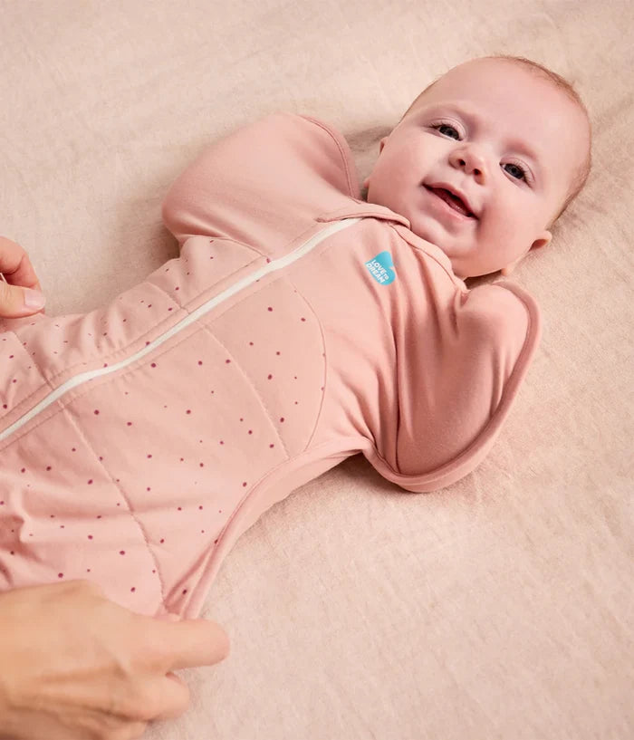 Love to Dream Swaddle Up™ Quilted Stretch Cotton 2.5 TOG - Rose Pebbles