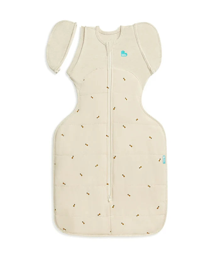 Love to Dream Swaddle Up™ Quilted Transition Bag 2.5 TOG - Oatmeal Bees