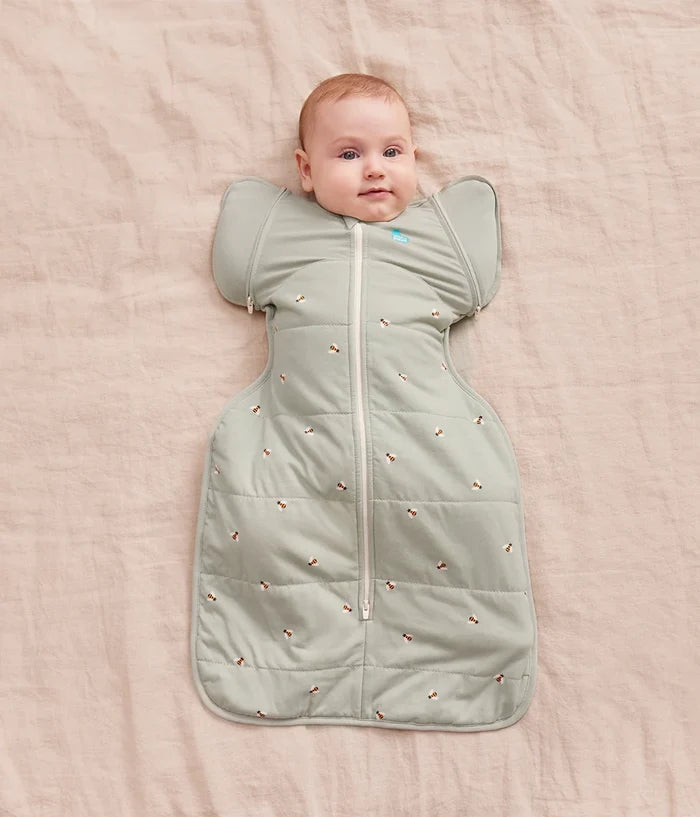 Love to Dream Swaddle Up™ Quilted Transition Bag 2.5 TOG - Olive Bees