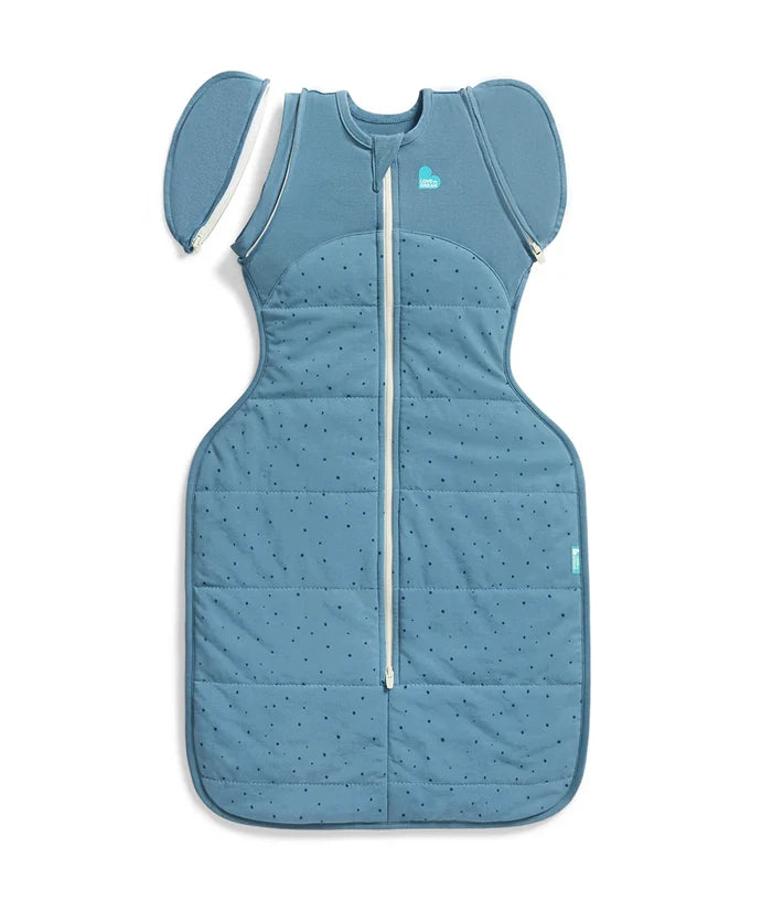 Love to Dream Swaddle Up™ Quilted Transition Bag 2.5 TOG - Storm Blue Pebbles