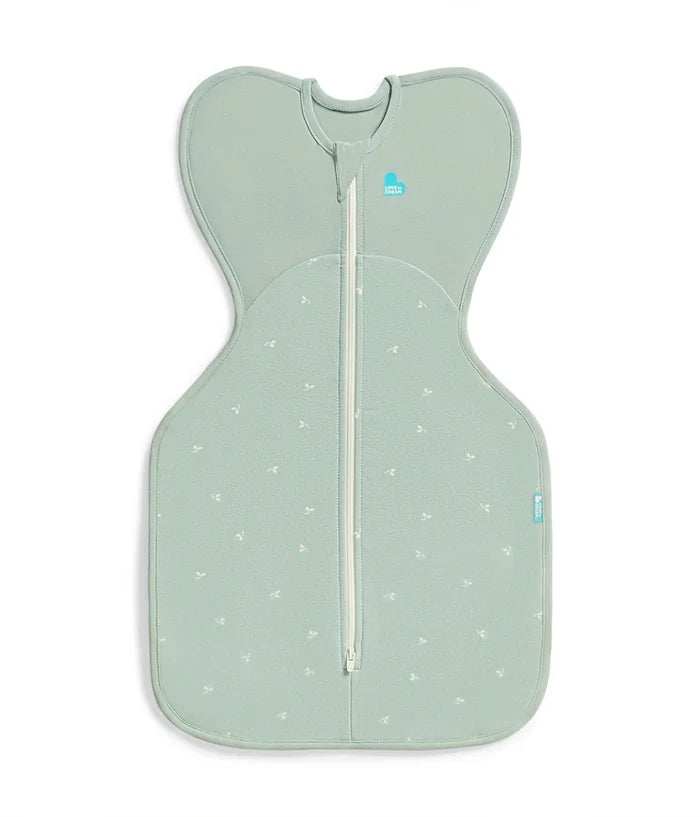 Love to Dream Swaddle Up™ Stretch Cotton Fleece 1.5 TOG - Olive Twigs