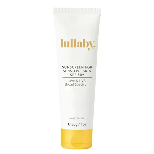 Lullaby SPF50+ Sensitive Skin Sunscreen Travel Size 30g