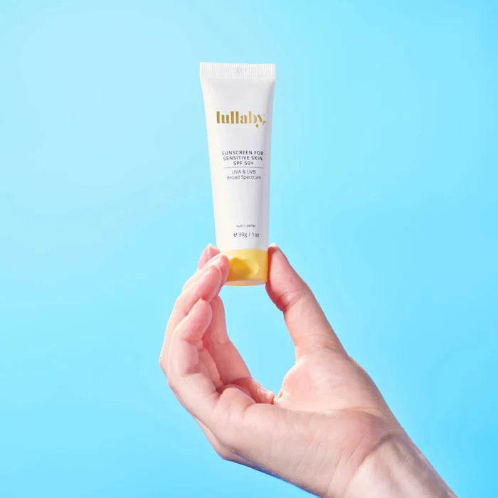 Lullaby SPF50+ Sensitive Skin Sunscreen Travel Size 30g