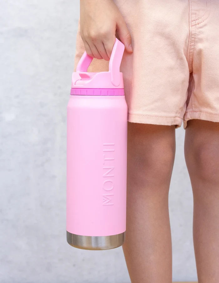 MontiiCo Insulated 750ml Sport Drink Bottle - Bubblegum