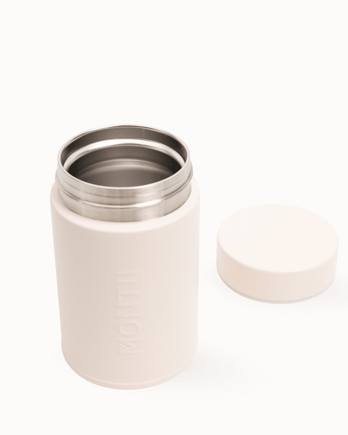 Montiico Insulated Snack Pot - Cream