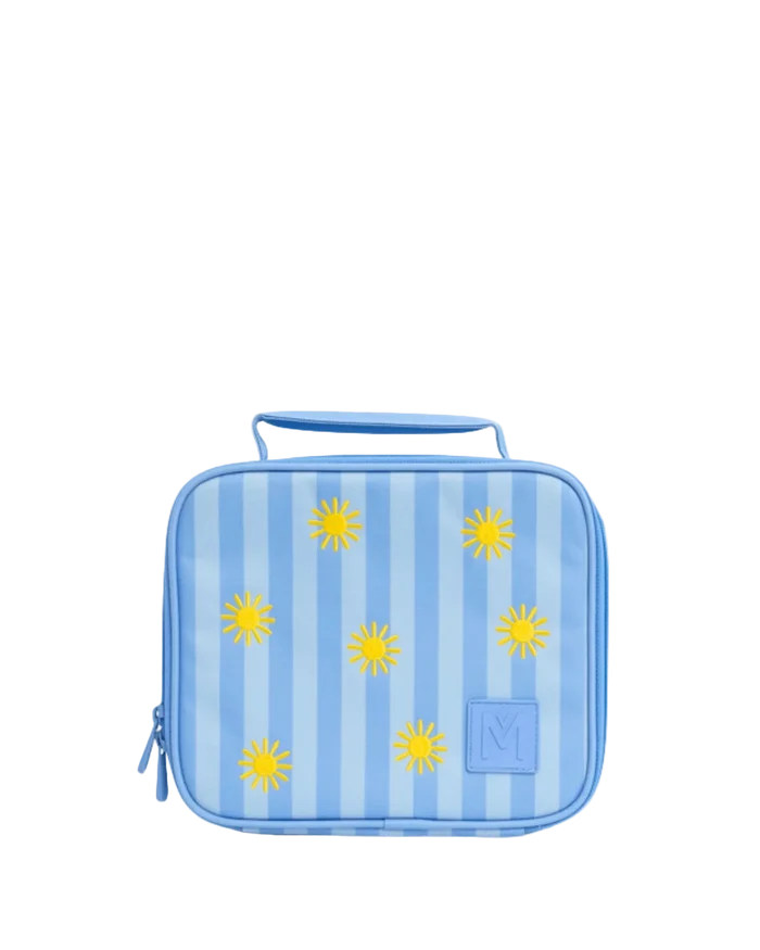 Montiico Medium Insulated Lunch Bag - Embroidered Hello Sunshine