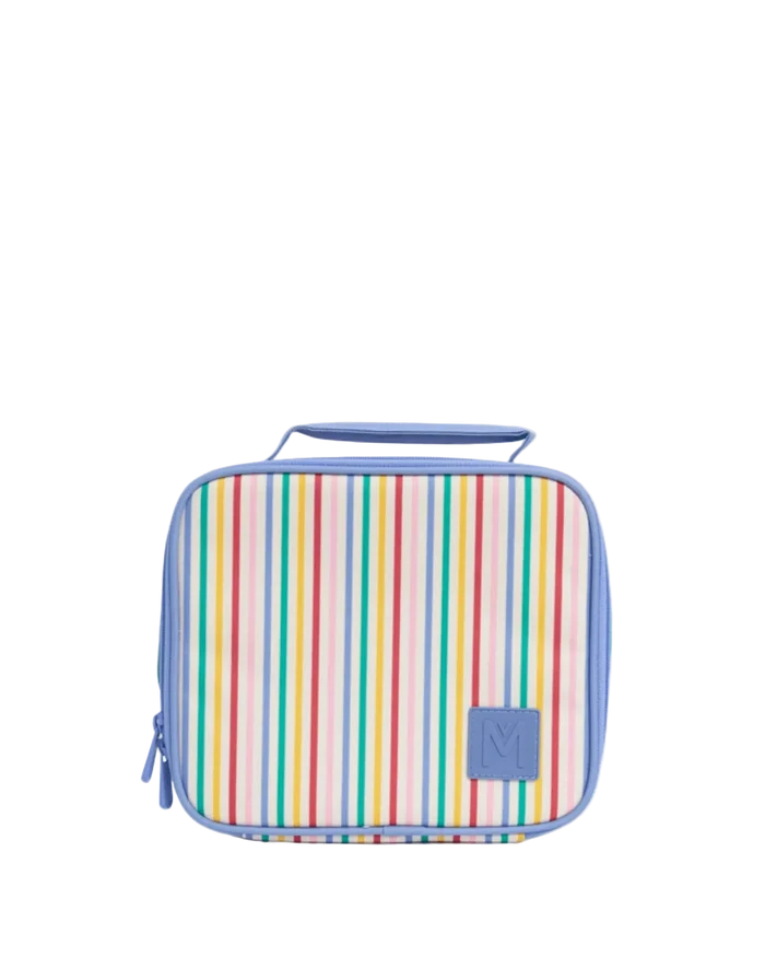 Montiico Medium Insulated Lunch Bag - Fruity Stripe