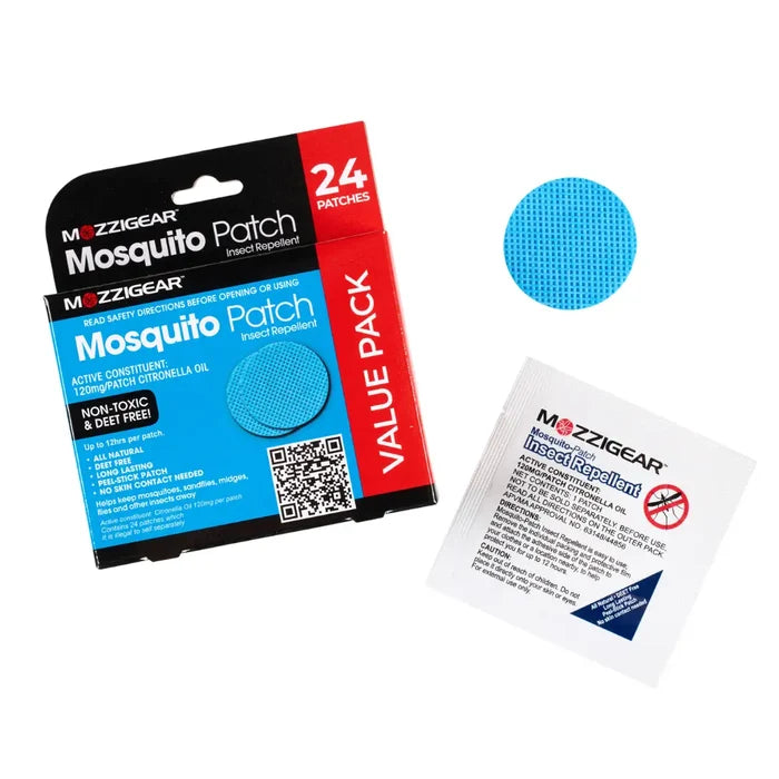 Mozzigear Mosquito Patch Insect Repellent 24 Value Pack