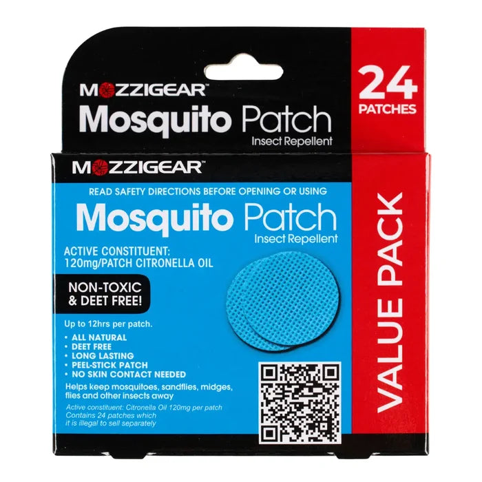Mozzigear Mosquito Patch Insect Repellent 24 Value Pack