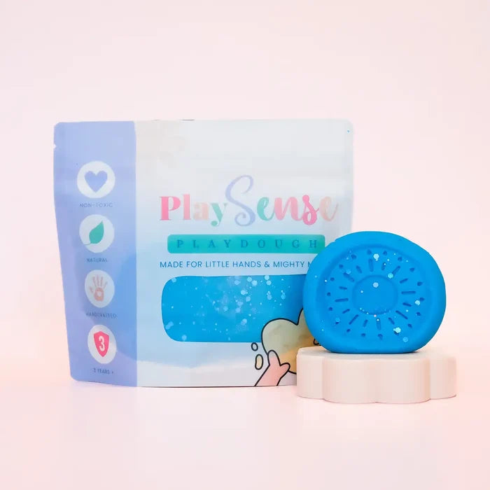 Play Sense Dough | Glitter Blue | Blue Slushie Scented