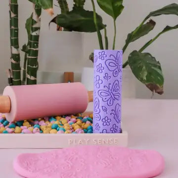 Play Sense Eco Textured Roller | Butterfly
