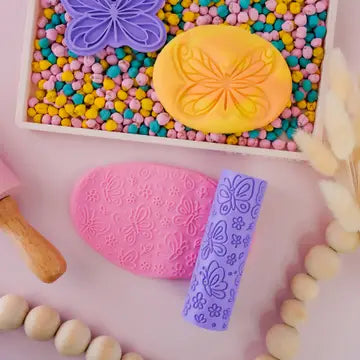 Play Sense Eco Textured Roller | Butterfly